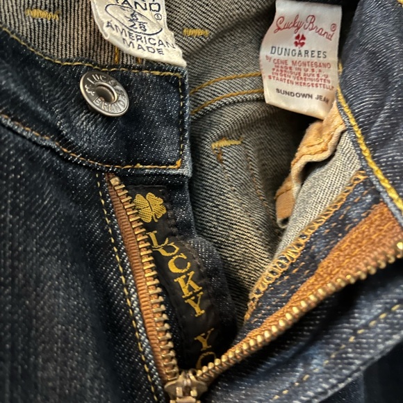 🍀 Lucky Brand Sundown Jeans Size 6/28 - Picture 4 of 6